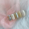 [Handmade Nail Tips] Fall Trench Check Nails / [수제네일팁] 가을