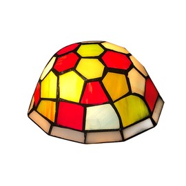 DUONAYU Tiffany style stained glass turtle lampshade turtle replacement lampshade DYM7006 (multicolour)
