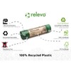 Relevo Bin Liners 50 L 100% Recycled Pack of 10
