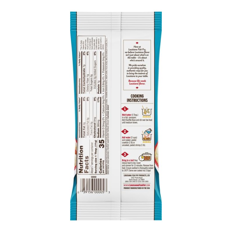 LOUISIANA Cajun Etoufee Mix 2.65 OZ (Pack of 6)