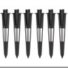 Malibu Landscape Lighting Stake Metal Outdoor 6 Pack Sturdy Solid Ground Spike Die-cast Aluminum for Flood Light Pathway Light's Stakes