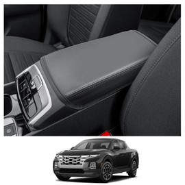 CDEFG Compatible with 2024 Hyundai Santa Cruz Tucson Center Console Cover for 2022-2024 Santa Cruz Accessories Armrest Cover Tucson Middle Console Pad Arm Rest Cushion