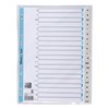 Elba 400012088 Strengthened Paper for Index A4 A-Z 20 Sections