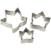 PME Set of 3 Ivy Leaves Stainless Steel Cutters