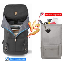 Laptop Backpack 17 Inch,Backpack Men and Women,School Backpack Teenagers,Computer Backpack with USB Charging Port,College Backpack Daypack for Boys and Girls