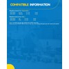 PHILTOP High Flow Front Catalytic Converter Kit 674891 Compatible with