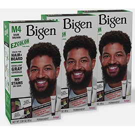 M4 Bigen EZ Color for Men Dark Brown - 3 Pack