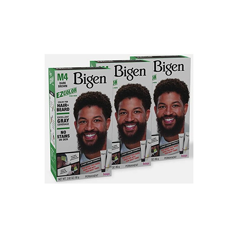 M4 Bigen EZ Color for Men Dark Brown - 3