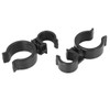 X AUTOHAUX 5 Pcs Vehicle Plastic Fasteners Oil Pipe Clip