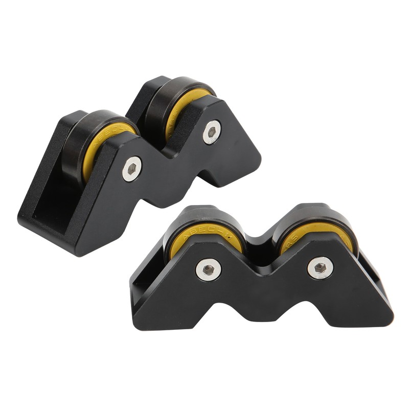 2PCS Aluminium and Bearing Billiards Cue Straightness Detector Straightening Calibrator