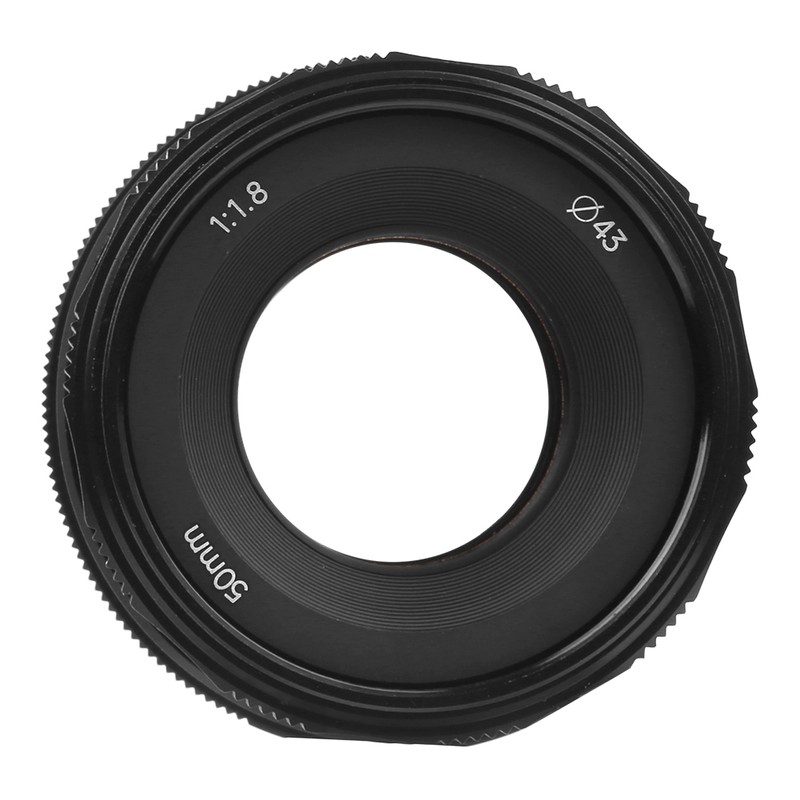 NEWYI 50mm F1.8 M4/3 Mount Large Aperture Portrait Manual Lens