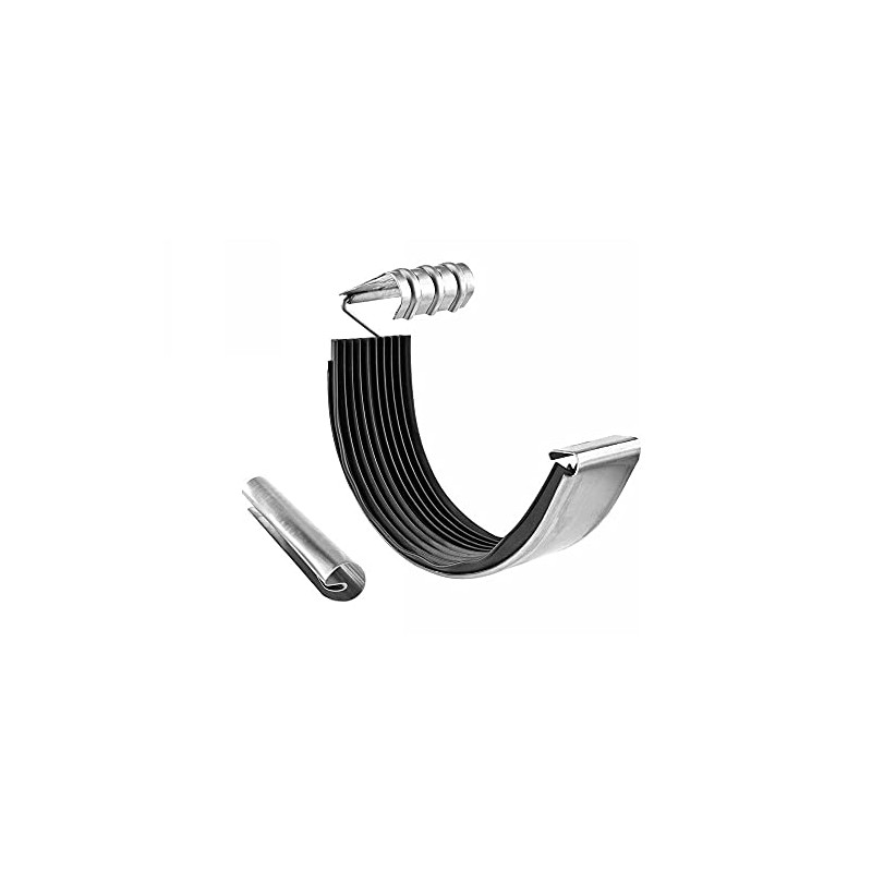 dachrinnen-shop.de 62261 Titanium Zinc Snap Gutter Connector Half Round RG280