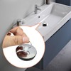 Pack of 3 Drain Plugs, Rubber Plugs, Washbasin, Bath Plug