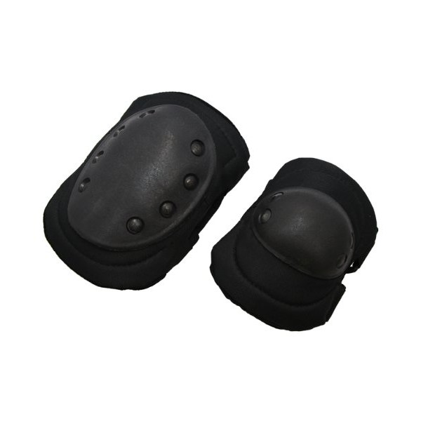 Protection Elbow & Knee Pad Set, Black