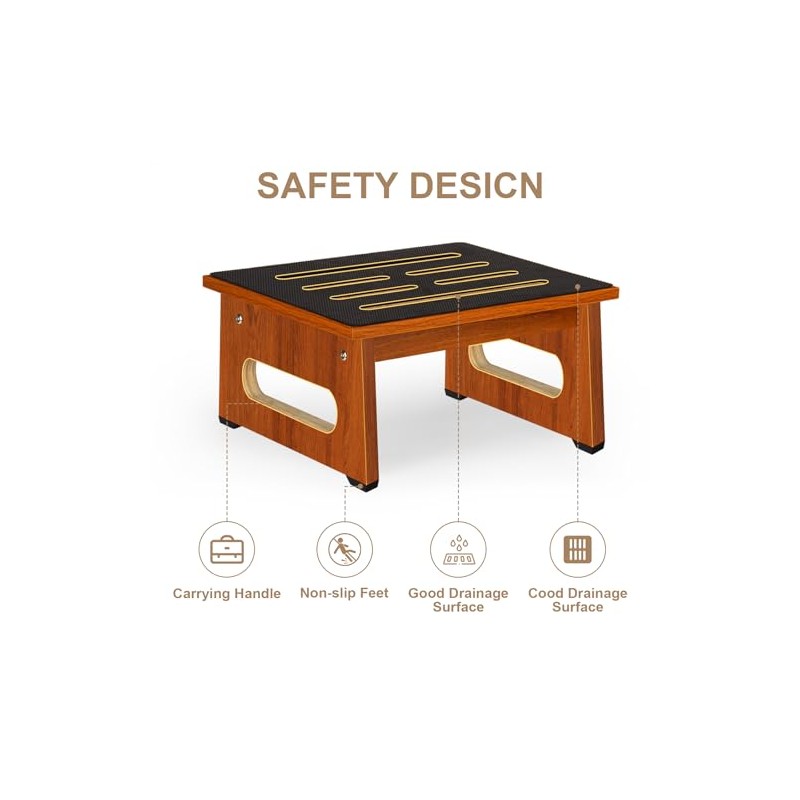 Step Stool, Bed Steps for High Beds for Adults with