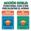 Polvo para hornear doble accion sin aluminio 250 gr