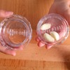 Manual Garlic Twister & Masher, Multi-Functional Mincer & Grinder for