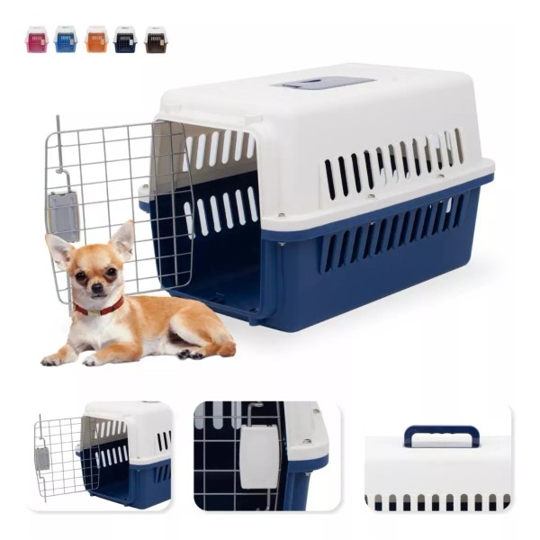SelectShop Jaula Transportadora Kennel Mascotas Caja Viaje Gato Perro