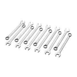 Jetech 9/16 inch Combination Wrench (12 Pack) - Durable SAE Inch Cr-V Steel High Strength Spanner in Sand Blasted Finish