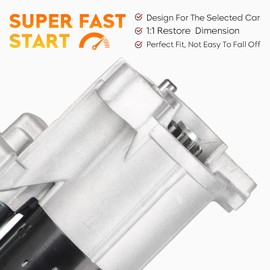 New Starter for Land Rover LR2 2008 2009 2010 2011 2012 3.2L, 410-24293 SBO0233 19095 LR002348 0-001-121-422