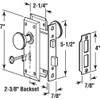Prime-Line E 2495 Mortise Keyed Lock Set with Classic Bronze