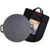MUURIKKA Griddle Pan 48cm Grill with Legs for BBQ, Camping,