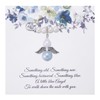 Ralukiia Something Blue Guardian Angel Charm, Memorial Gift for Bride