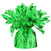 Green Foil Balloon Weight (4.5" x 2.25") 1 Count, Adorable