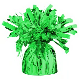 Green Foil Balloon Weight (4.5" x 2.25") 1 Count, Adorable Party Essential For Parties & Events