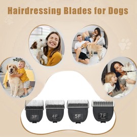 Ruzros Flash Clipper Professional Detachable Replacement Blades，Compatible with Kenchii Flash Clipper Blade, Black (3 FC)