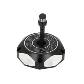 JFG RACING Billet ATV Gas Fuel Tank Cap Cover For YFZ 450,YFZ450R,Banshee 350 200,Raptor 660 350 250 125,Warrior 350 450,Kodiak 400,Grizzly 660 450 400 350 300,Bruin 350 250 (Black)