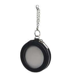 Lumimie Can Badge Case for Small ~ 2.2 inches (56 mm) / 2.2 inches (57 mm) (Black)