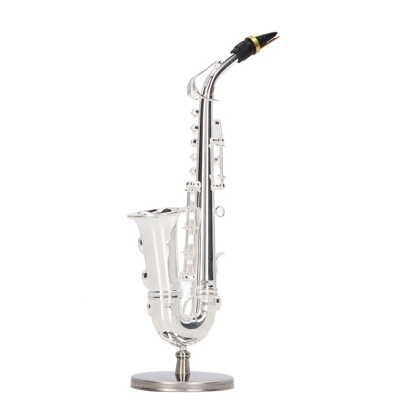 Alto Saxophone Ornaments Mini Sax Decoration Musical Instrument Model Gift