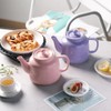 Sweejar 35 oz Porcelain Tea Pot, Teapot with Removable 18/8