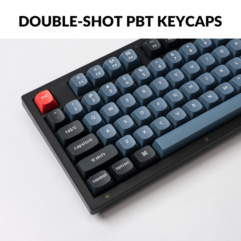 Keychron V3 Wired Custom Mechanical Keyboard, TKL Tenkeyless QMK/VIA Programmable