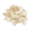 100pcs Shaped Paper Clips Prevent Slip Cute Decorative Metal Small