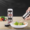 Pepper Mill, Spice Bottle Condiment Container, Manual, Salt Mill, Pepper