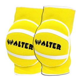Walter Volley Professional Knee Pads, Yellow, Senior