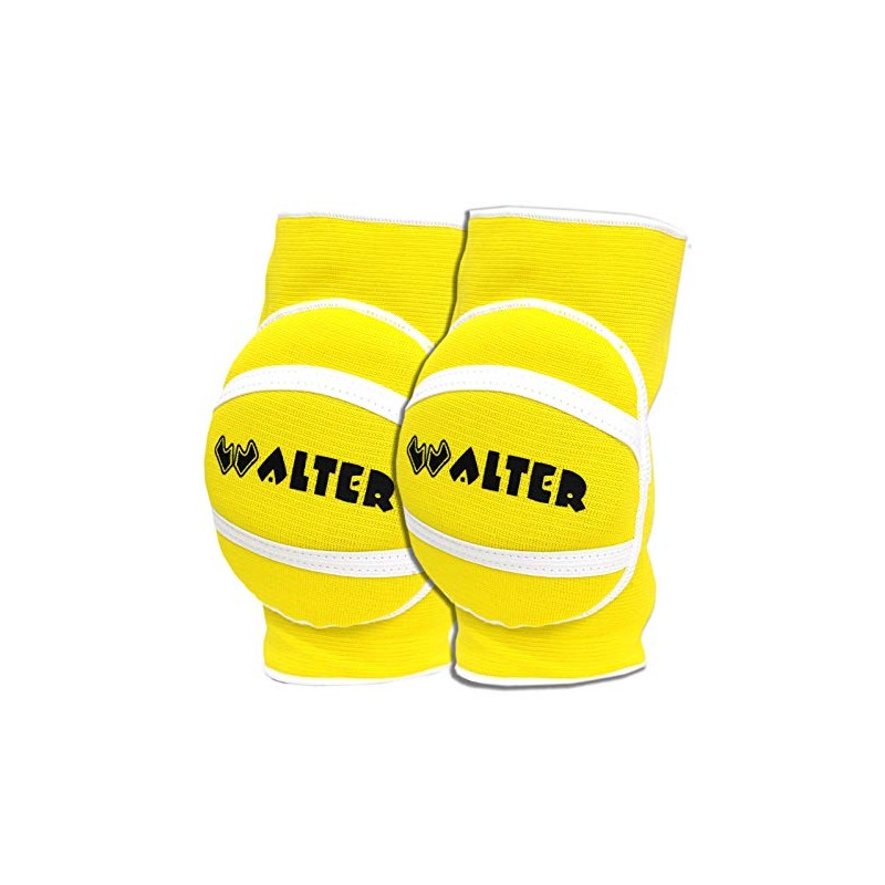 Walter Volley Professional Knee Pads, Yellow, Senior