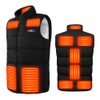 Electric Heating Vest, Heater Vest, 11 Front and Rear Heating, DC Power, USB Powered, 3 Temperature Adjustment, Independent Control, Cold Protection, Unisex, Washable, Biking, Fishing, Outdoor,