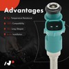 A-Premium Set of 6 Fuel Injectors Compatible with Toyota Camry