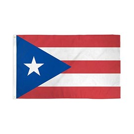 Trade Winds 3x5 Puerto Rico Premium 210D 3'x5' Knitted Poly Nylon Dura Flag Banner (FI) Fade Resistant Premium
