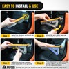 Nilight Car Door Step Universal Aluminum Latch Step for Car