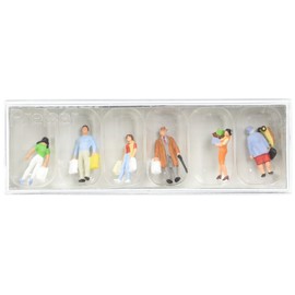 Preiser 1/87 Ème - PR10121 – Model Railway – at The exit of The Shops