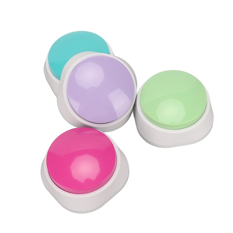 4PCs Voice Recording Button Dog Buttons for Communication Pet Training