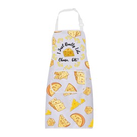Cheese Apron Cheese Lover Gifts Funny Cheese Gifts I Just Really Like Cheese OK Cheese Kitchen Apron Cheese Baking Chef Apron