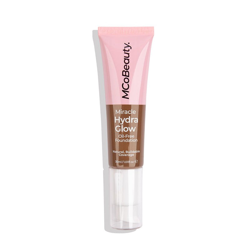 MCOBEAUTY MIRACLE HYDRA-GLOW OIL-FREE FOUNDATION - TAN DEEP, #MCH297 MCOBEAUTY