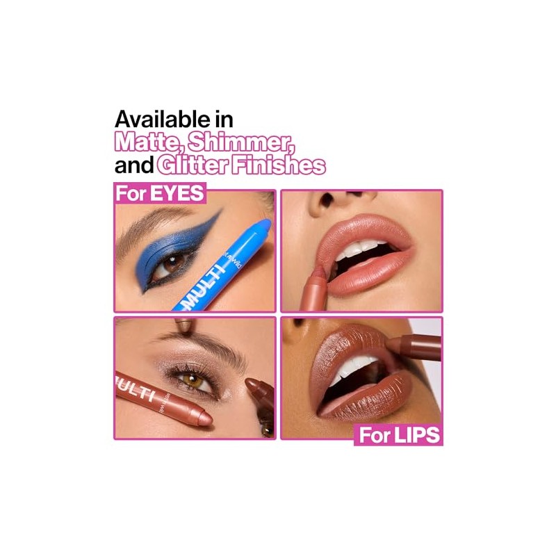 wet n wild Color Icon Cream Eyeliner Eyeshadow Multi-Stick, Moisturizing,