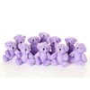 NEW 5 X PURPLE Teddy Bear - Cute And Cuddly