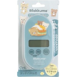 San-X Rilakkuma Kitchen Timer Blue EM33601 H 4.1 x W 2.2 x D 0.8 inches (105 x 55 x 20 mm)